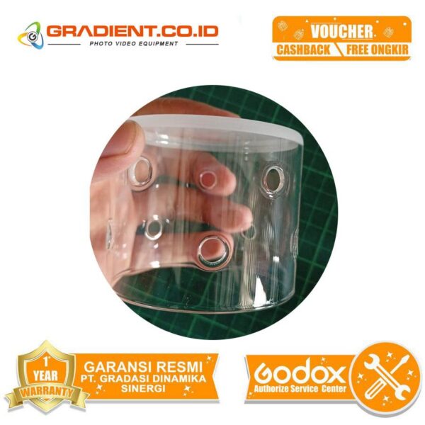 Godox AD600Pro Flash Glass Protector Cover AD600 Pro Kaca Pelindung