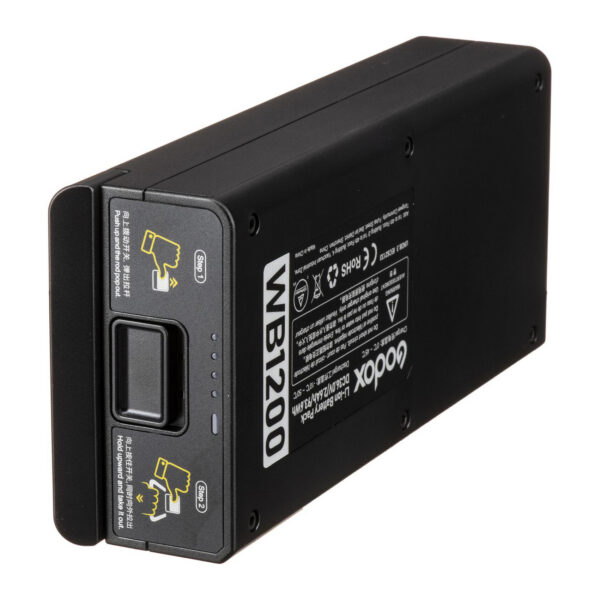 Godox WB1200 Battery AD1200Pro AD1200 Pro Flash Baterai WB 1200