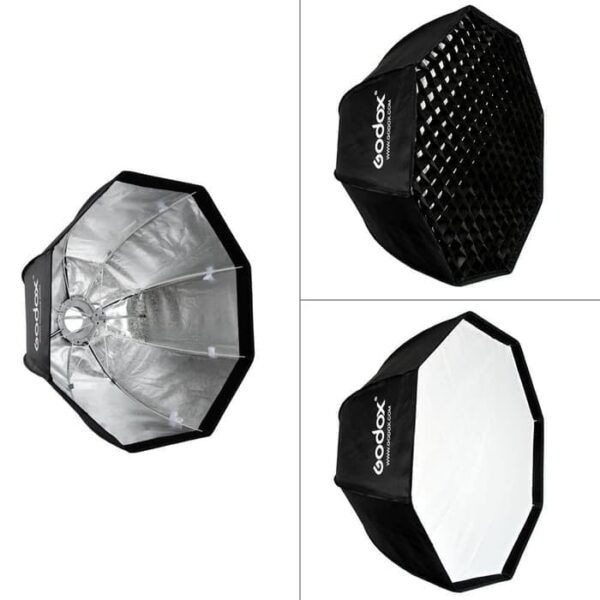 Godox SB-UBW95 Octa Softbox Umbrella Frame with Grid 95cm Bowens Mount