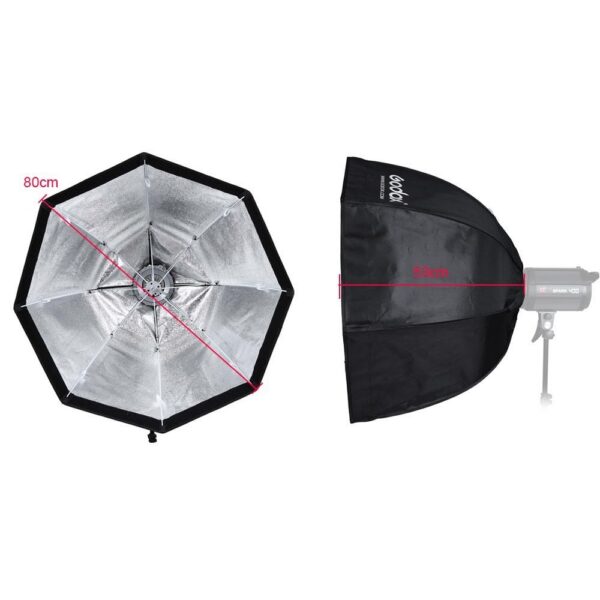 Godox SB-UBW80 Oct Softbox Umbrella Frame with Grid 80cm Bowens Mount