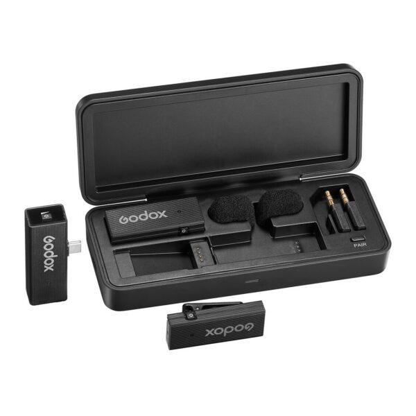 Godox MoveLink Mini UC Kit 2 Wireless Microphone for Cameras & Android