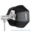 Godox SB-UBW80 Oct Softbox Umbrella Frame with Grid 80cm Bowens Mount