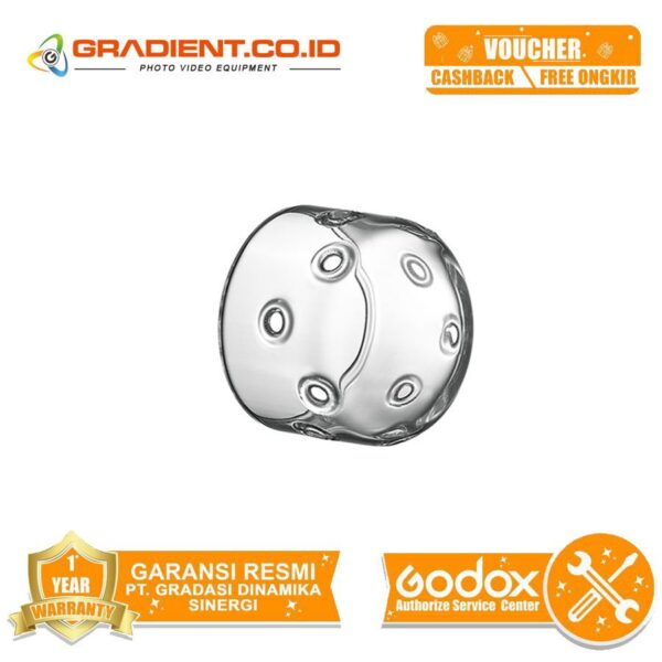 Godox QT400IIIM QT600IIIM QT1200IIIM Flash Glass Dome Protector Cover
