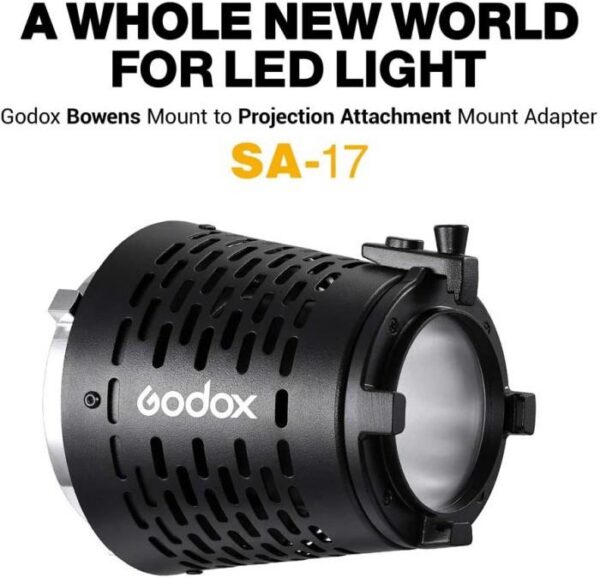 Godox SA-17 Bowens Mount to Projection Attachment Mount Adapter - SA17