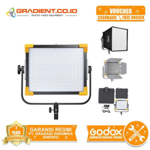 Godox LD75R RGB Panel Light LED + Honeycomb + Softbox