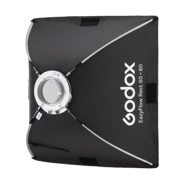 EazyFlow Rect 60x60 (3) Godox EazyFlow Rect60x60 Foldable Softbox Rect 60x60