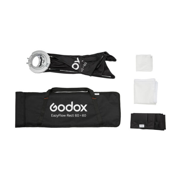 EazyFlow Rect 60x60 (8) Godox EazyFlow Rect60x60 Foldable Softbox Rect 60x60