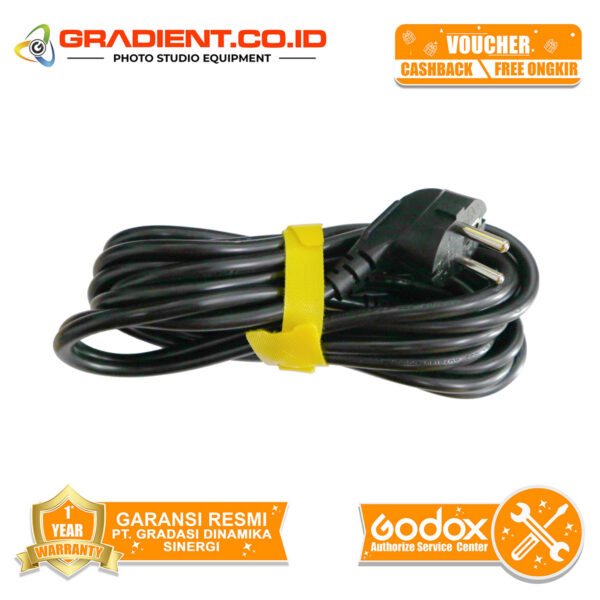 Godox Power Cable for Studio Flash MS300 SK400II DP600III QT600IIIM Kabel Power