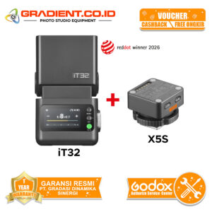 Godox iT32 iFlash Camera Flash TTL Mini Flash plus Godox X5 Hotshoe X5S TTL Wireless Flash trigger X5-S for Sony